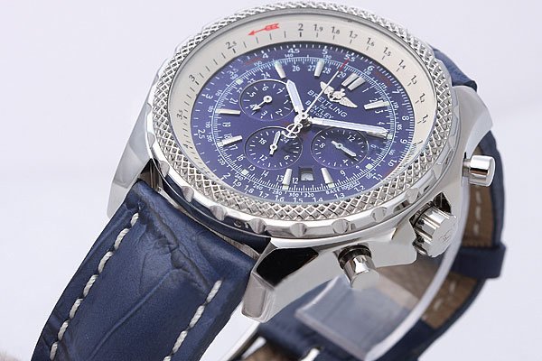 Breitling Bentley Motors Blue Dial Automatic Round Mens Watch watches
