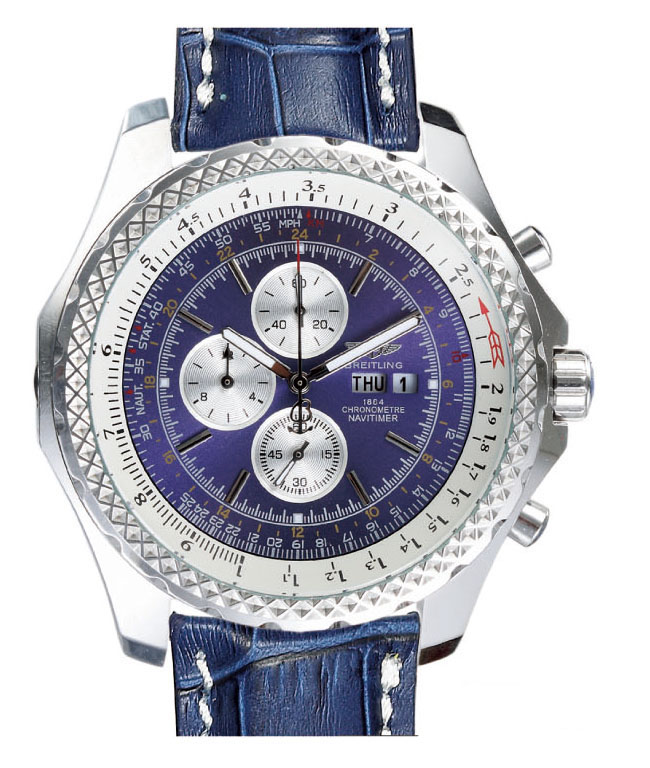 Breitling Bentley Motors GMT A 13362 Quartz Chronograph Stainless Steel Bezel Midsize Watch watches