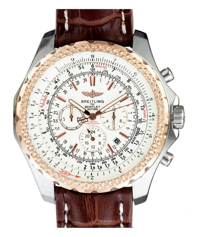 Breitling Bentley Motors GMT A25362 Round Midsize Automatic Watch watches
