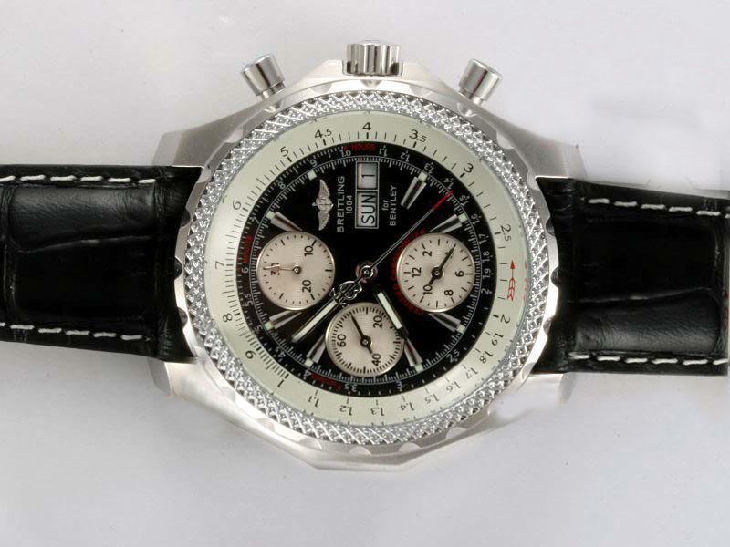 Breitling Bentley Motors GT A13363 45mm Black Dial Automatic Watch watches