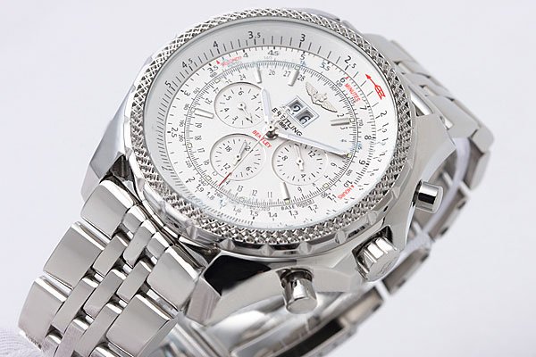 Breitling Bentley Motors GT A1336313/G680 - 981A White Dial Automatic Watch watches