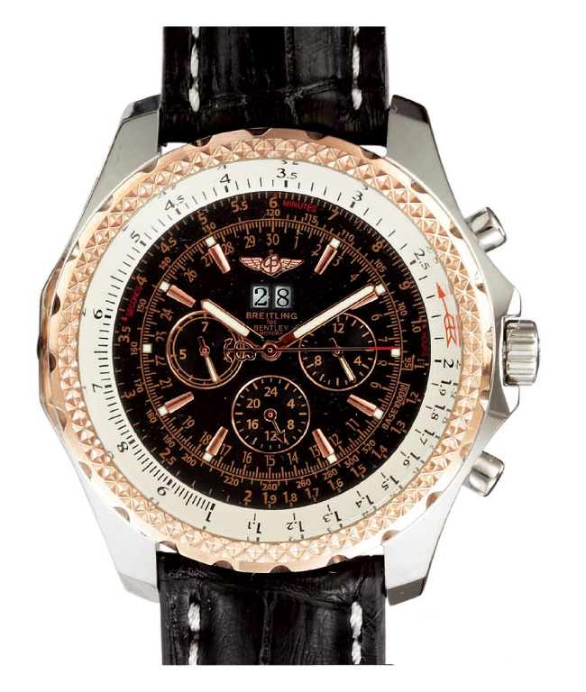 Breitling Bentley Motors GT A4436412/B959-1RD Automatic Black Dial 48.7mm Watch watches