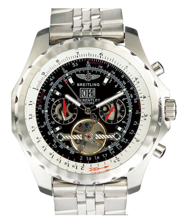 Breitling Bentley Motors Mulliner Tourbillon A2536212/B686 Automatic Stainless Steel Bezel Watch watches
