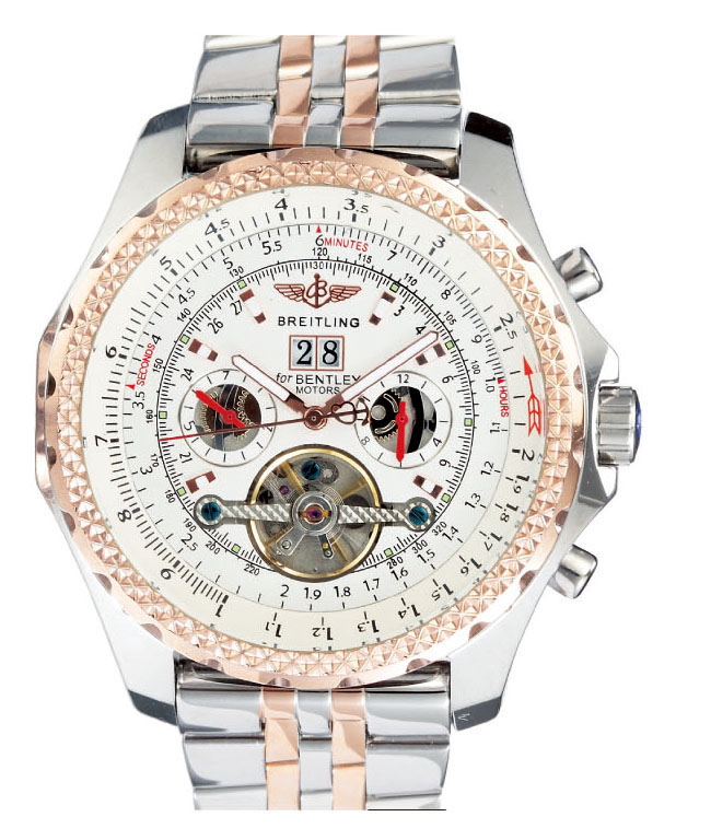 Breitling Bentley Motors Mulliner Tourbillon A4436212/G573-970A Round Tourbillon Mens Watch watches