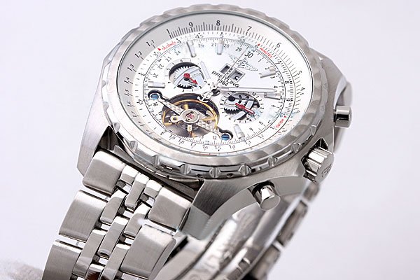Breitling Bentley Motors Mulliner Tourbillon Beige Dial 46mm Automatic White Dial Watch watches