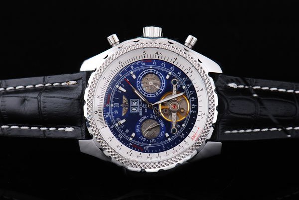 Breitling Bentley Motors Mulliner Tourbillon Beige Dial 49mm Stainless Steel Case Watch watches