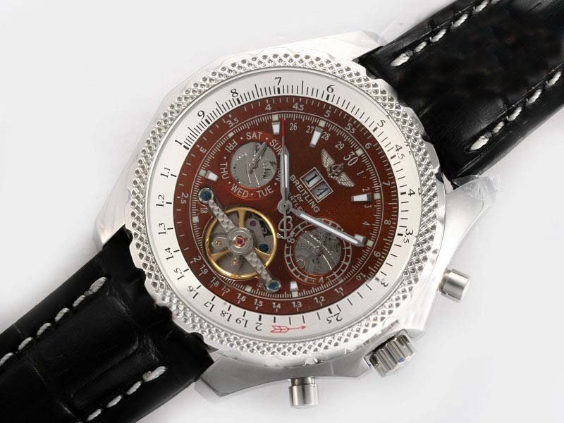 Breitling Bentley Motors Mulliner Tourbillon Beige Dial Mens Automatic Watch watches