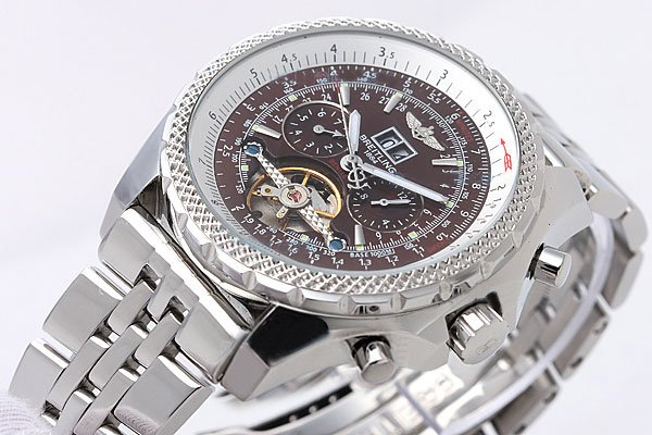 Breitling Bentley Motors Mulliner Tourbillon Beige Dial Round Mens Automatic Watch watches