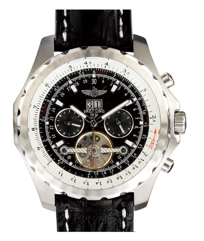 Replica Breitling Bentley Motors Mulliner Tourbillon j18841 Stainless Steel Bezel Automatic Mens Watch Watch