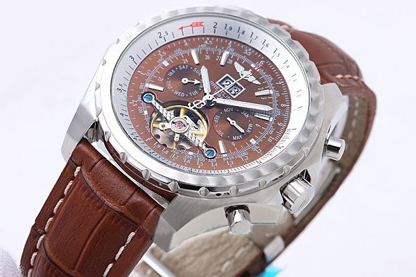 Breitling Bentley Motors Mulliner Tourbillon L18841 Stainless Steel Bezel Mens Automatic Watch watches