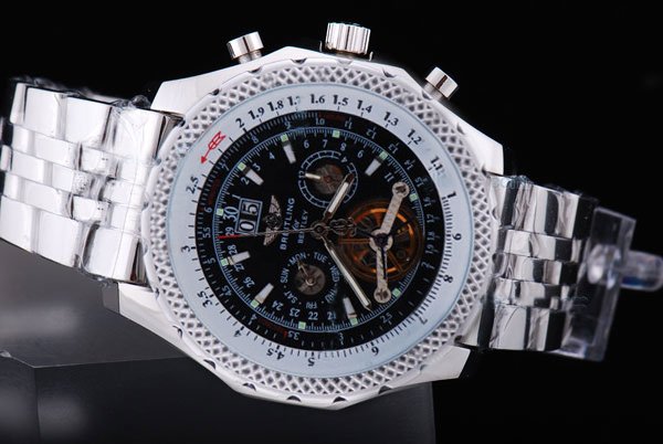 Breitling Bentley Motors Mulliner Tourbillon L18841 Stainless Steel Bezel Mens Watch watches