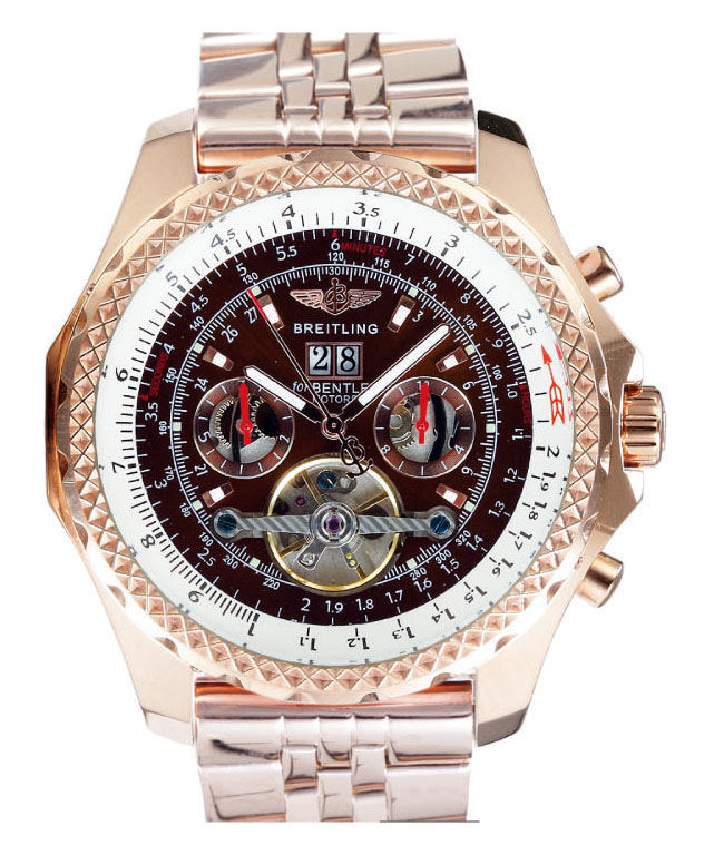 Breitling Bentley Motors Mulliner Tourbillon R4736212/G665 Black Dial Automatic Watch watches
