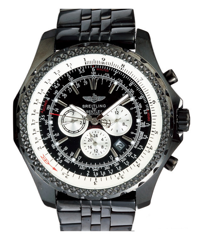 Breitling Bentley Motors T A25362 48mm Black Dial Automatic Watch watches
