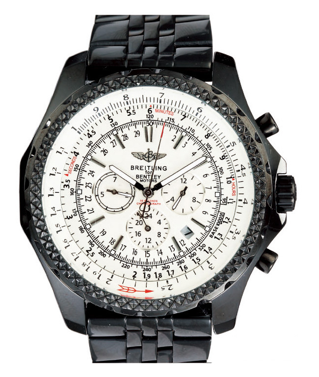 Breitling Bentley Motors T A25362 Automatic White Dial Round Watch watches