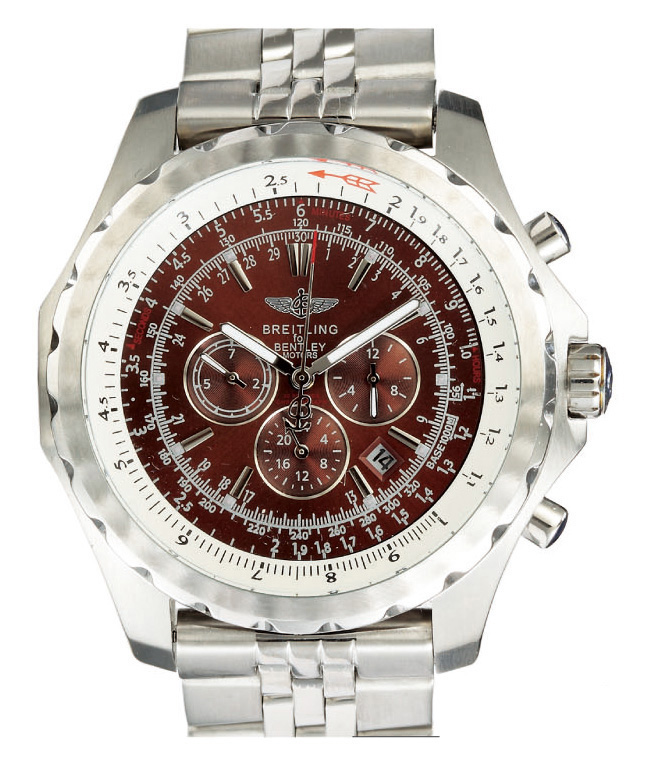 Breitling Bentley Motors T A2536212/Q565 Brown Dial Automatic Round Watch watches