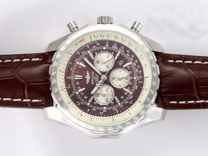 Breitling Bentley Motors T A2536313/Q502 Stainless Steel Bezel coffee Dial Automatic Watch watches