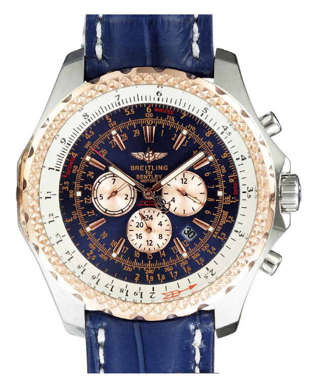 Breitling Bentley Motors T A4436212/C652-3LD Automatic 47.8mm Blue Dial Watch watches