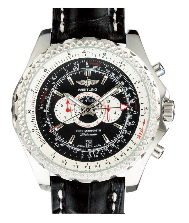 Breitling Bentley Supersports A2636412/BA22 Black Dial 49.00mm Stainless Steel Case Watch watches