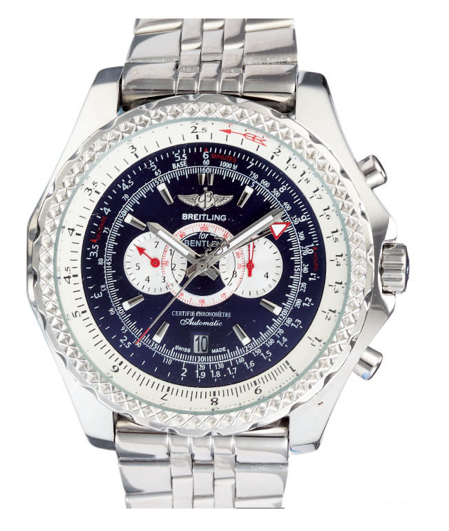 Replica Breitling Bentley Supersports A2636416/BB64-SS Round Blue Dial Automatic Watch Watch
