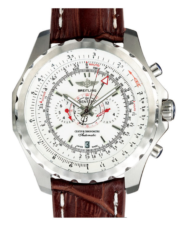 Breitling Bentley Supersports A2636416/BB66-1RD Stainless Steel Case Mens Watch watches