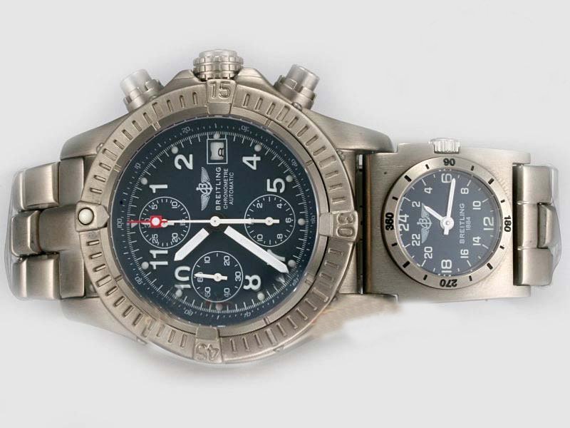 Breitling Blackbird Chronograph mit UTC A 13350 Round Mens Watch watches