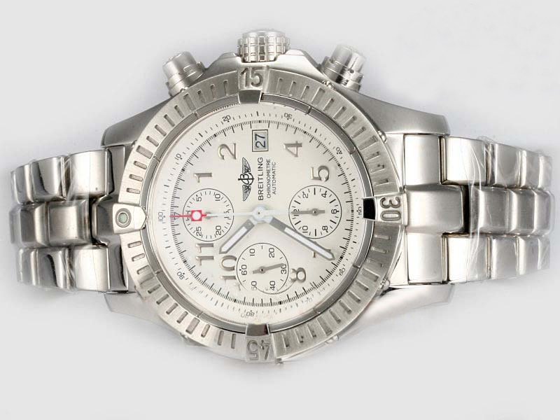 Breitling Chrono Avenger C1-180906530708 White Dial 44mm Automatic Watch watches
