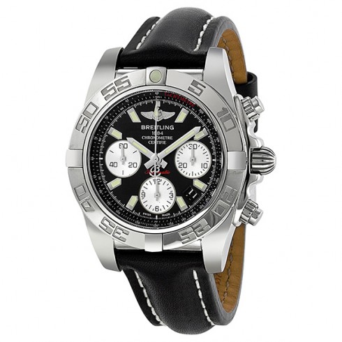 Breitling Chronomat 41 Automatic Black Dial Men's Watch AB014012-BA52BKLT watches