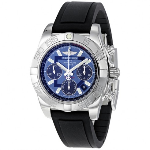 Breitling Chronomat 41 Blue Dial Automatic Men's Watch AB014012-C830BKPD watches