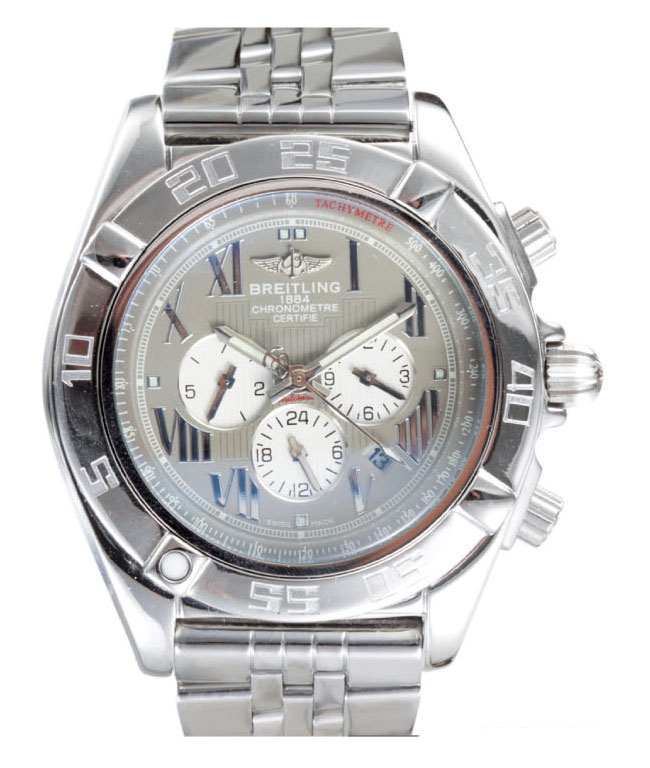 Breitling Chronomat B01 AB011012/A691-SS Automatic Stainless Steel Bezel Watch watches