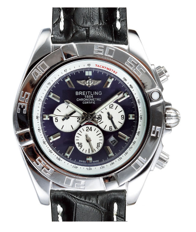 Breitling Chronomat B01 AB011012/B967 Blue Dial Automatic 43.5mm Watch watches