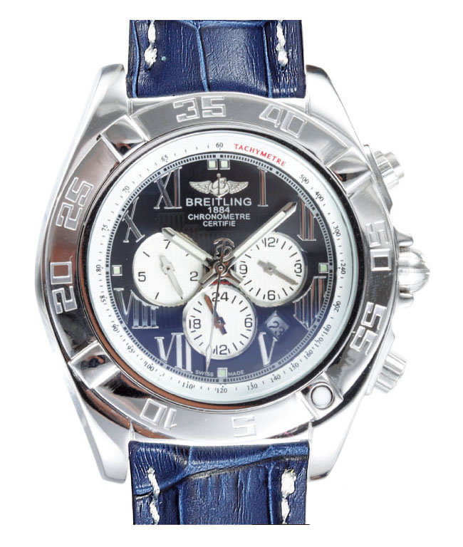 Breitling Chronomat B01 AB011012/C783-3CD 43.5mm Stainless Steel Case Black Dial Watch watches