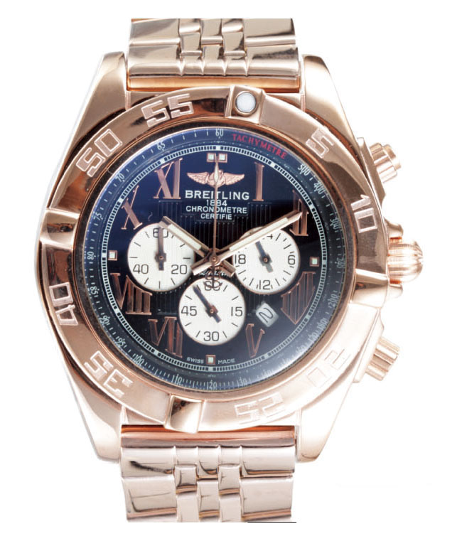 Breitling Chronomat B01 AB011012/C783-SS Automatic Black Dial Watch watches