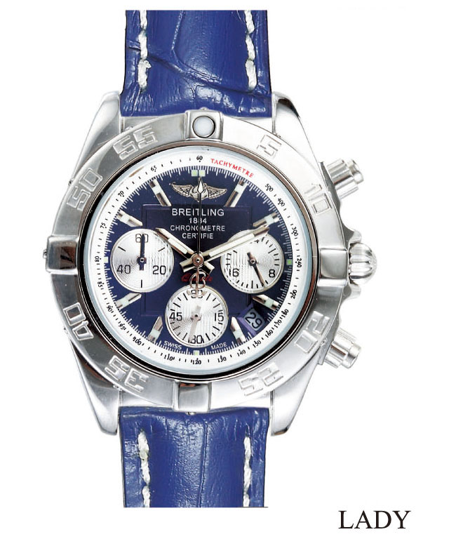 Breitling Chronomat B01 AB011012/C788 Blue Dial 43.5mm Watch watches
