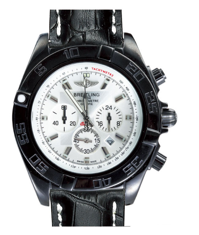 Breitling Chronomat B01 AB011012/g685-1CD Round Stainless Steel Case White Dial Watch watches