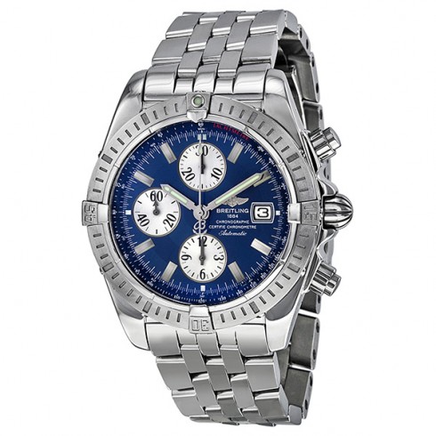 Breitling Chronomat Blue Dial Stainless Steel Men's Watch A1335611-C647SS watches