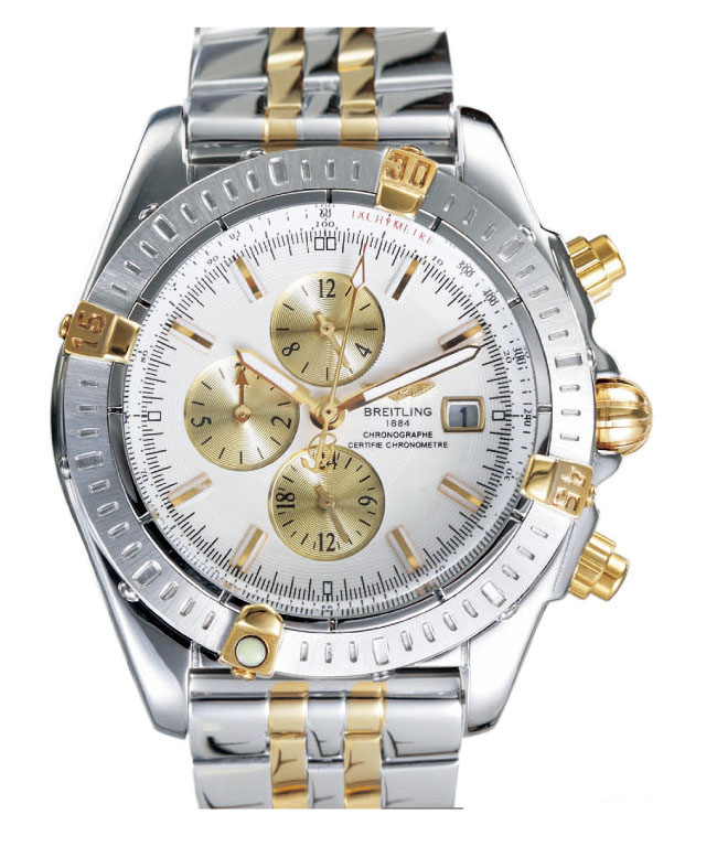 Breitling Chronomat Evolution B1335611/g570-TT Stainless Steel Bezel Automatic Mens Watch watches