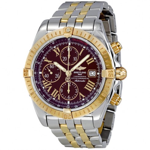 Breitling Chronomat Evolution Steel and Gold Men's Watch C1335611-K515TT watches