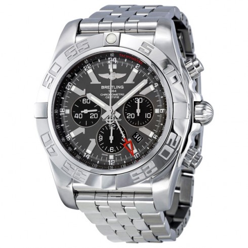 Breitling Chronomat GMT Automatic Grey Dial Men's Watch AB041012-F556SS watches
