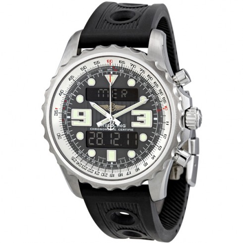 Breitling Chronospace Ocean Racer Grey Dial Watch A7836534/F551 watches
