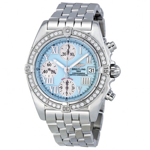 Breitling Cockpit Chronograph Automatic Diamond Men's Watch A1335853-L510SS watches