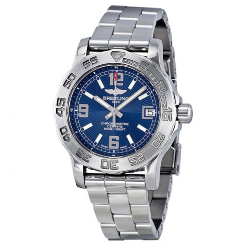 Breitling Colt 33 Blue Dial Ladies Watch A7738711-C850SS watches