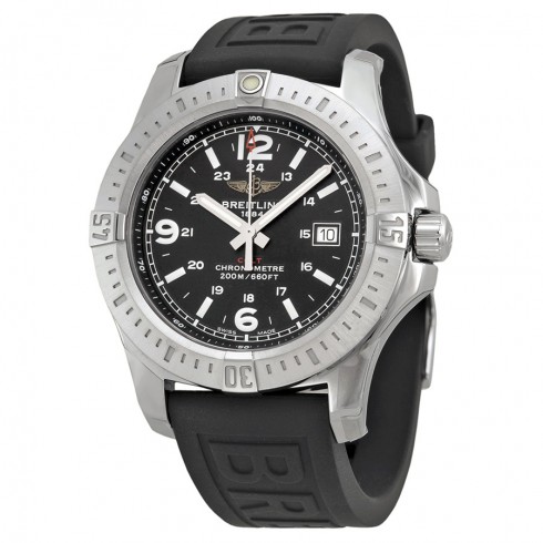 Breitling Colt Black Dial Black Rubber Men's Watch A7438811-BD45BKPT3 watches