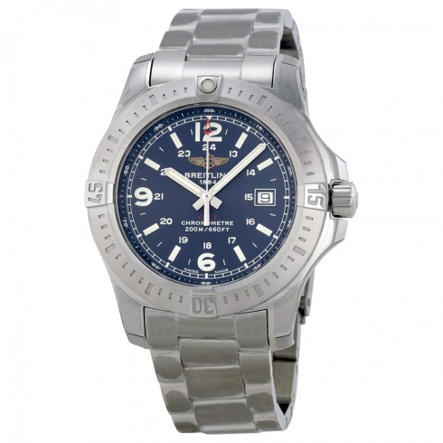 Breitling Colt Blue Dial Stainless Steel Men's Watch A7438811-C907SS watches