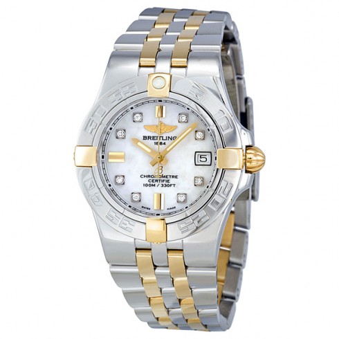 Breitling Galactic 30 Diamond Dial Ladies Watch B71340L2-A714TT watches