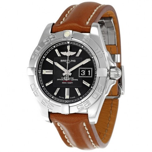 Breitling Galactic 41 Black Dial Mens Watch A49350L2-BA07BRLD watches