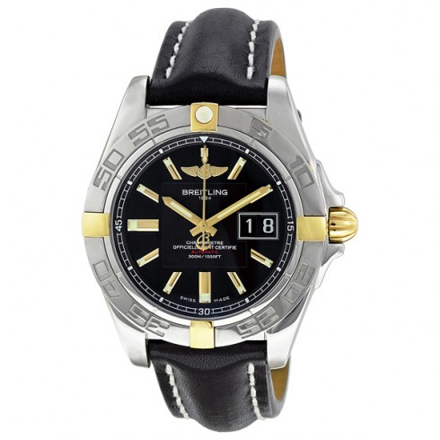 Breitling Galactic 41 Black Dial Men's Watch B49350L2-BA08BKLT watches