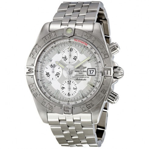 Breitling Galactic Chrono Silver Dial Automatic Men's Watch A1336410-G569SS watches