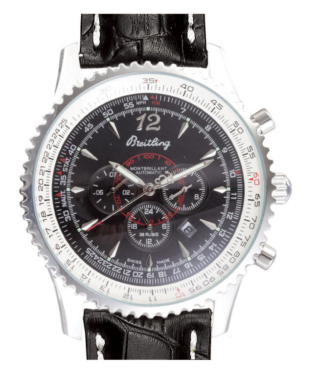 Breitling Montbrillant A4137012/B875-1LD Mens 38mm Stainless Steel Case Watch watches