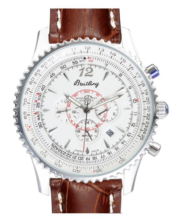 Breitling Montbrillant A4137012/g634-2CT White Dial Automatic 38mm Watch watches