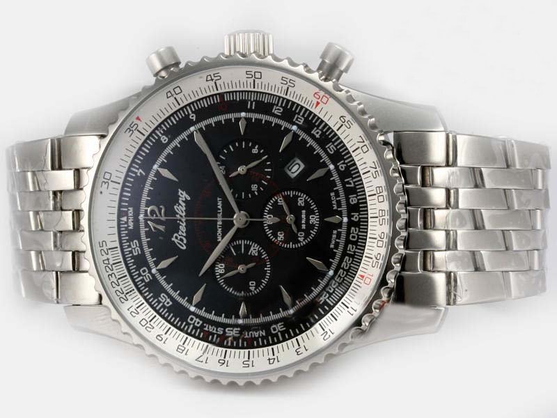 Breitling Montbrillant C2334021-Q549TT Mens Quartz Chronograph Watch watches
